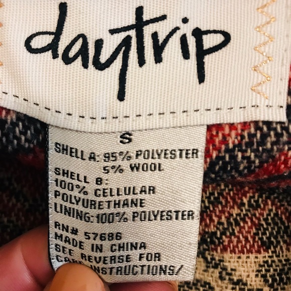 Boho chic jacket. Leather sleeves - Picture 2 of 2